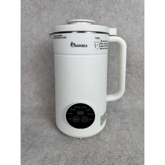Agreea Soy Milk Maker Almond Nut 10 Blade Kettle - Picture 1 of 4
